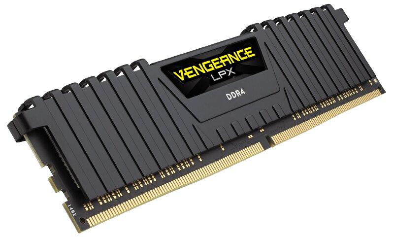 Corsair Vengeance LPX Black 8GB (1x8GB) / 2666MHz / DDR4 / CL16 / CMK8GX4M1A2666C16