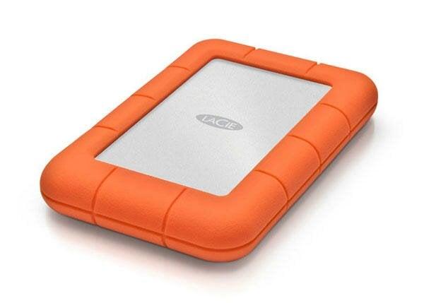 LaCie Rugged Mini - Hårddisk - 1 TB - extern (bärbar) - USB 3.0 - 5400 rpm