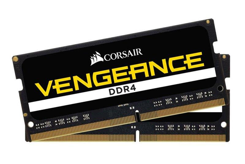 CORSAIR Vengeance - DDR4 - sats - 32 GB: 2 x 16 GB - SO DIMM 260-pin - 2666 MHz / PC4-21300 - CL18 - 1.2 V - ej buffrad - icke ECC