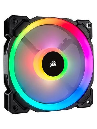 Corsair LL120 / iCUE-RGB / PWM / 120mm / 1-pack / Add-on - Svart