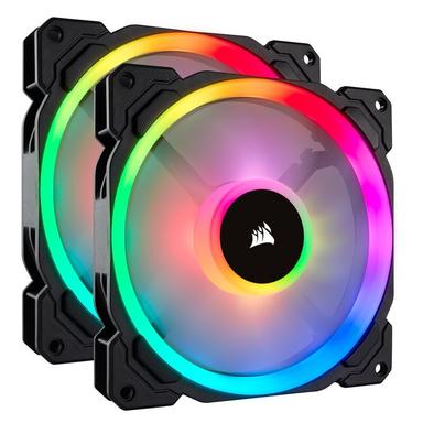 Corsair LL140 / iCUE-RGB / PWM / 140mm / 2-pack - Startkit