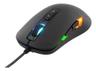 Deltaco GAMING - mouse - USB - black - Mouse - Optic - 7 knappar - Svart