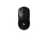 Logitech G PRO Wireless Gaming Mouse - Gamingmus - Optic - 7 knappar - Svart med RGB ljus