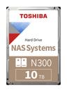 Toshiba N300 - 10TB - Hårddisk - HDWG11AUZSVA - SATA-600 - 3,5"