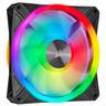 Corsair iCUE QL140 RGB - Black - Chassi fläkt - 140mm - Svart med RGB LED - 26 dBA