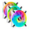 Corsair Ql120 Rgb White Triple Pack Fläkt Vit