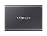 Samsung T7 MU-PC1T0T - SSD - krypterat - 1 TB - extern (portabel) - USB 3.2 Gen 2 (USB-C kontakt) - 256 bitars AES - Titan gray