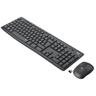 Logitech MK295 Silent Wireless Combo - Graphite - ND - Tastatur & Mus set - Nordisk - Svart