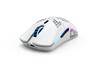 Glorious Model O Wireless - Matte White - Gamingmus - Optic - 6 knappar - Vit med RGB ljus