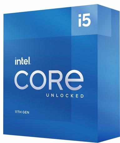 Intel Core i5-11600K / 6 Cores / 12 Threads / 3.9 Ghz