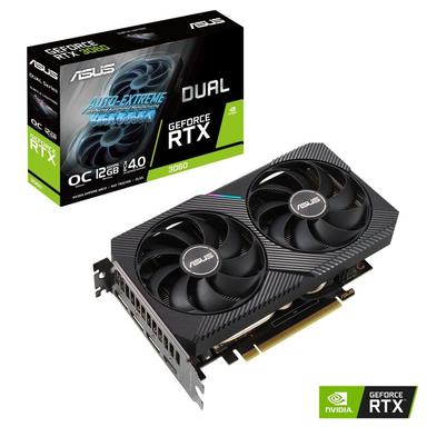 ASUS Dual GeForce RTX 3060 12GB OC V2 (LHR)