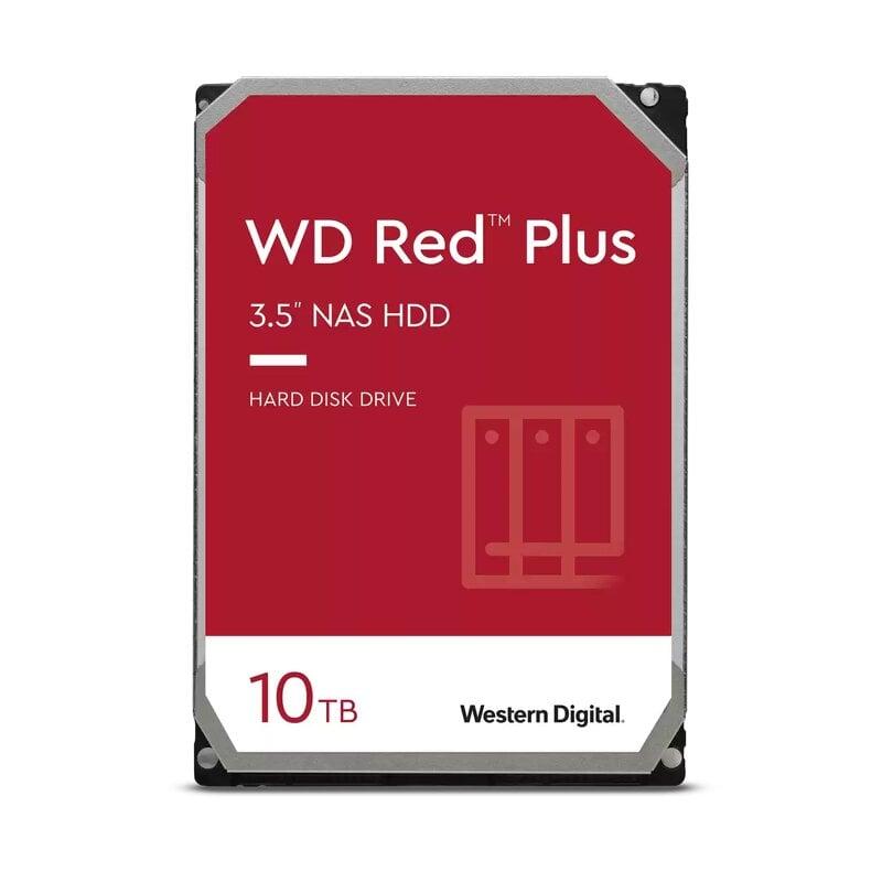 WD Red Plus 10TB / 256MB Cache / 7200 RPM (WD101EFBX)