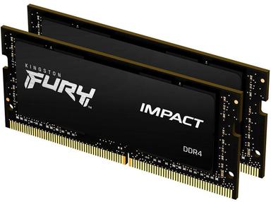 Kingston Fury Impact 32GB (2x16GB) / 3200MHz / DDR4 / CL20 / KF432S20IBK2/32