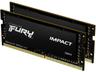 Kingston Technology Fury Impact Ram-minnen 32 Gb 2 X 16 Gb Ddr4 32gb 3200mt/s Ddr4 260-pin So-dimm