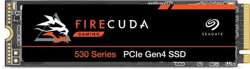 Seagate FireCuda 530 ZP1000GM3A013 - SSD - 1 TB - inbyggd - M.2 2280 - PCIe 4.0 x4 (NVMe) - med 3 års Seagate Rescue Data Recovery