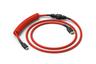 Glorious Coil Cable - Crimson Red