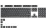 Glorious GPBT Keycaps - Black Ash - 115 PBT keycaps - Nordic - Knappsats - Nordisk - Svart