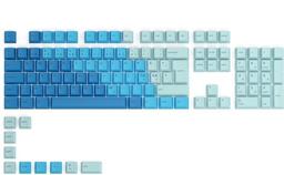 Glorious GPBT Keycaps ISO NOR-Layout (114st) - Caribbean Ocean