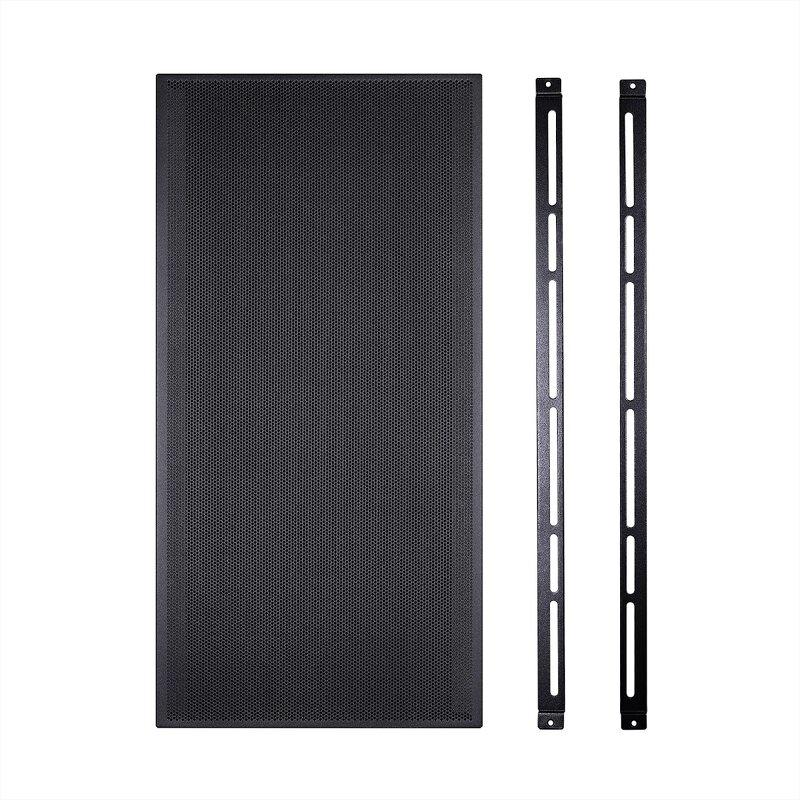 Lian Li - Systemskåp med gallerpanel - frontmonterbar - svart - för Lian Li O11 Dynamic Evo