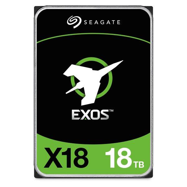 Seagate Exos X20 ST18000NM000D - Hårddisk - 18 TB - intern - SAS 12Gb/s - 7200 rpm - buffert: 256 MB