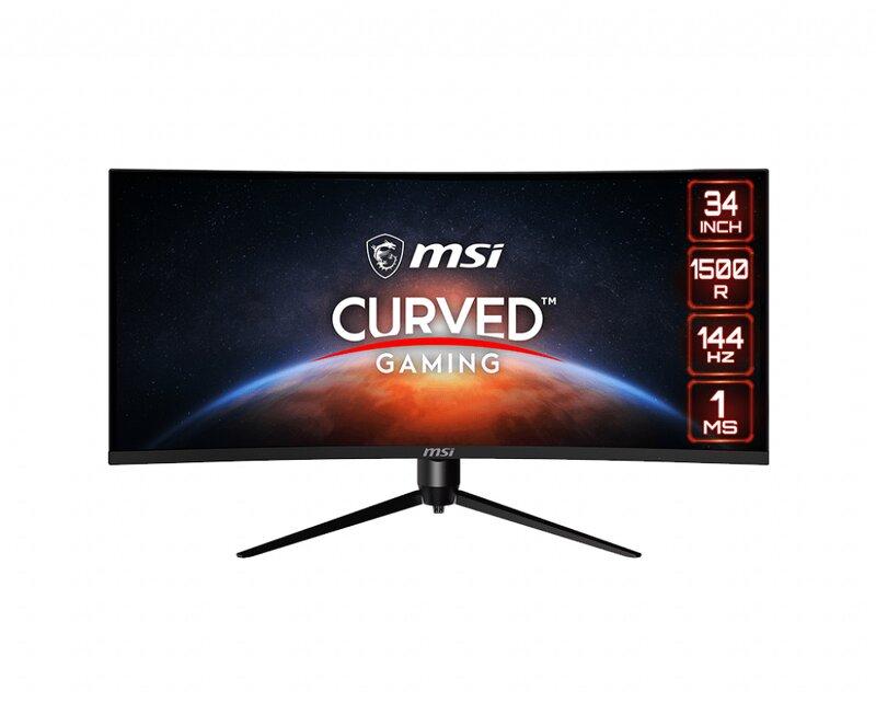 MSI Optix MAG342CQR Curved / 34" / VA / 3440 x 1440 / 144 Hz / 1ms / 2xHDMI,DP / FreeSync / VESA