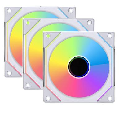 Lian Li UNI FAN SL INF / PWM / 120mm / RGB / Kontroller / 3-pack - Vit