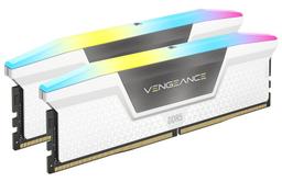 Corsair Vengeance RGB 32GB (2x16GB) / 5200MHz / DDR5 / CL40 / CMH32GX5M2B5200C40W - White