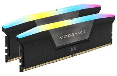 Corsair Vengeance RGB 32GB (2x16GB) / 5600MHz / DDR5 / CL40 / CMH32GX5M2B5600C40K - Black