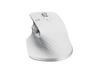 Logitech MX Master 3S for Mac Performance Wireless Mouse - Pale Grey - Ergonomisk mus - Laser - 7 knappar - Vit