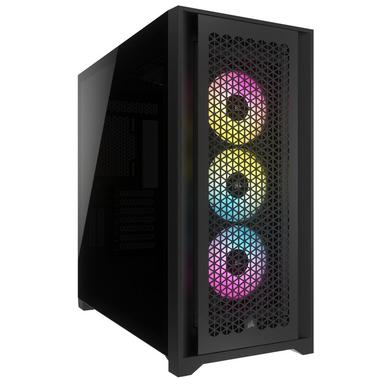 Corsair iCUE 5000D RGB Airflow / TG / Svart