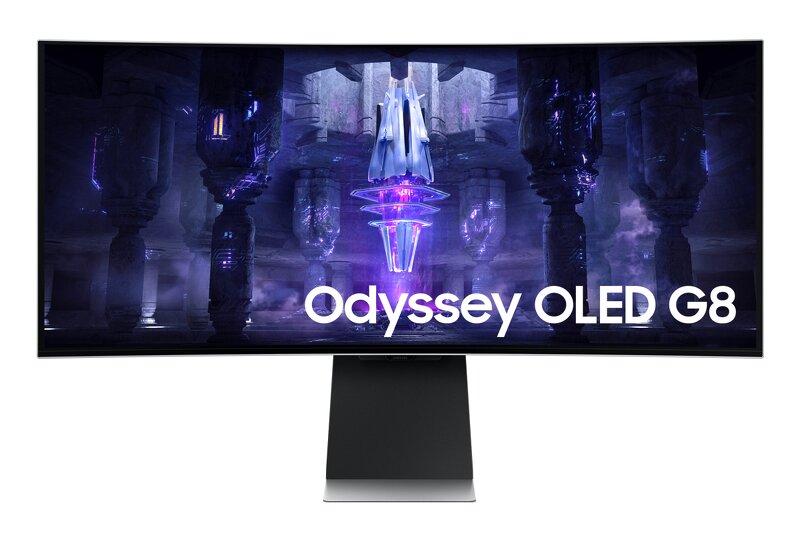 Samsung Odyssey G8 Curved / 34" / OLED / 3440 x 1440 / 175 Hz / 0.03ms / mHDMI,DP,2xUSB-C / FreeSync