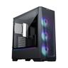 Phanteks G360a Midi Tower Svart, Transparent Midi Tower Svart, Transparent