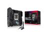 ASUS ROG STRIX B760-I GAMING WIFI - Moderkort - mini ITX - LGA1700-uttag - B760 Chipuppsättning - USB 3.2 Gen 1, USB-C 3.2 Gen 1, USB-C 3.2 Gen 2x2, USB-C 3.2 Gen2 - 2.5 Gigabit LAN, Wi-Fi 6E, Bluetooth - inbyggda grafiken (CPU krävs) - HD-ljud (8 kanaler