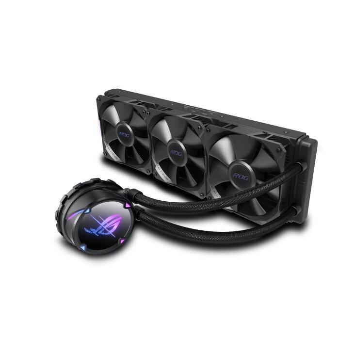 ASUS ROG STRIX LC II 360 - Kylsystem med vätska till processorn - Elementstorlek: 360 mm - (för: LGA1156, LGA1155, LGA2011, LGA1150, LGA2011-3, LGA1151, AM4, LGA2066, TR4, LGA1200, LGA1152, LGA1700, AM5) - 120 mm