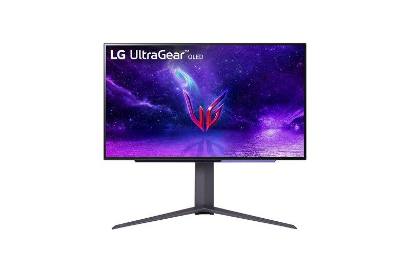 LG 27GR95QE / 27" / OLED / 2560 x 1440 / 240 Hz / 0.03ms / 2xHDMI,DP,USB-C / FreeSync / VESA