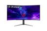 LG 45GR95QE Curved / 45" / OLED / 3440 x 1440 / 240 Hz / 0.03ms / 2xHDMI,DP,USB-C / FreeSync / VESA