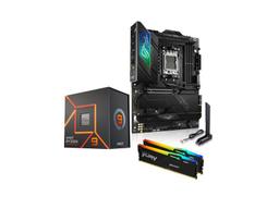 ASUS ROG STRIX X670E-F GAMING WIFI + AMD Ryzen 9 7950X + Kingston Fury Beast RGB 32GB