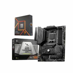 MSI MAG B650 TOMAHAWK WIFI + AMD Ryzen 7 7700X / 8 cores / 16 threads