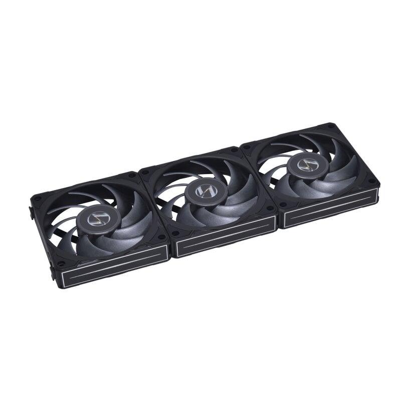 Lian Li UNI FAN P28 / PWM / 120mm / 3-Pack - Svart