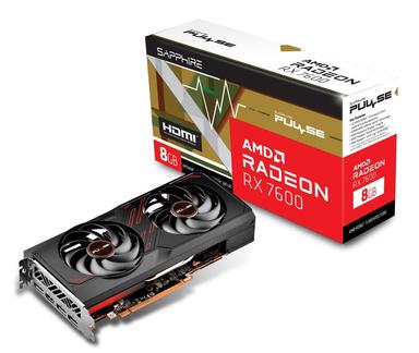 Sapphire PULSE RX 7600 8GB GAMING