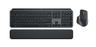 Logitech MX Keys S Combo Graphite - ND - Tangentbord - Nordisk - Svart