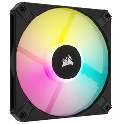 Corsair AF120 / RGB / Slim / 120mm / 2-pack - Svart