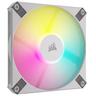 CORSAIR iCUE AF120 RGB SLIM - Lådfläkt - 120 mm - vit (paket om 2)
