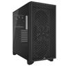 CORSAIR 3000D AIRFLOW - Mid tower - utökad ATX - genomskinlig sidopanel (härdat glas) - ingen strömförsörjning (ATX) - svart - USB/ljud