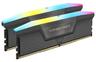 CORSAIR Vengeance RGB - DDR5 - sats - 64 GB: 2 x 32 GB - DIMM 288-pin - 3000 MHz / PC5-48000 - CL30 - 1.4 V - ej buffrad - grå