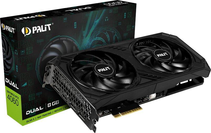 Palit GeForce RTX 4060 Dual 8GB GDDR6