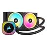 Corsair Icue Link H100i Rgb Svart Vätskekylningskit Svart
