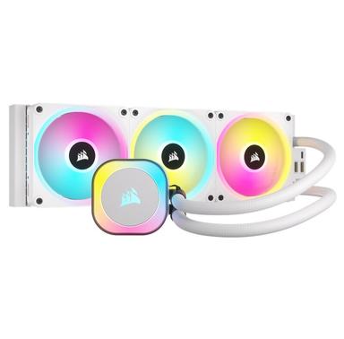 Corsair iCUE Link H150i RGB 360mm Radiator Liquid CPU Cooler - White