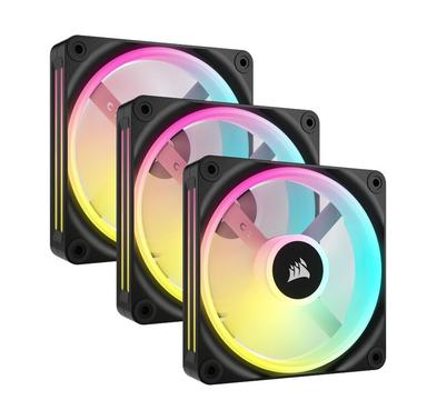 Corsair QX RGB Series iCUE Link QX120 RGB 120mm Magnetic Dome 3x Fan Starter Kit