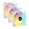 Corsair iCUE LINK QX120 RGB 120mm Fläkt 3 pack (vit)